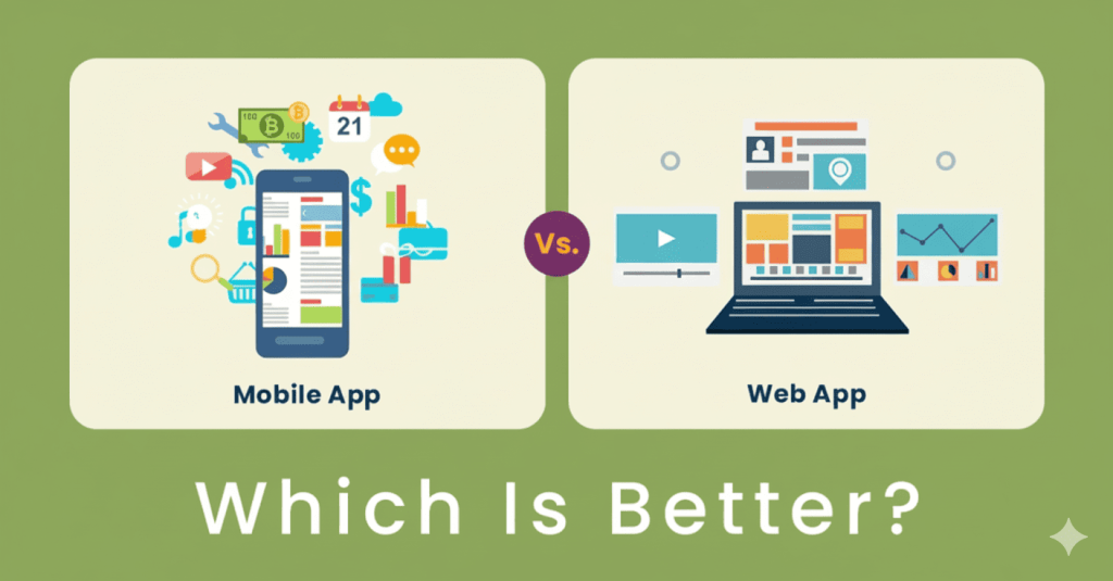 Web App vs Mobile App
