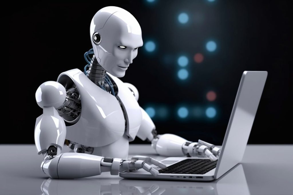 How is AI used in website development